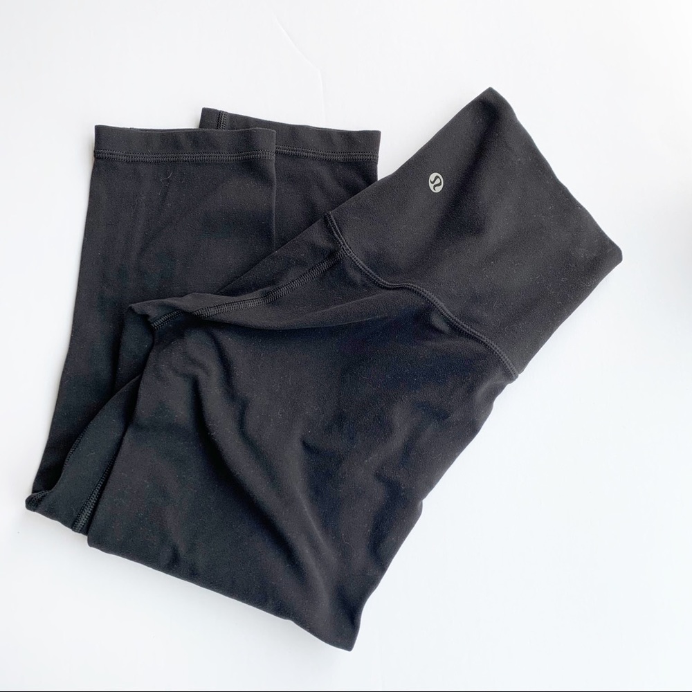 Lululemon Align crop 19” Black Size 4